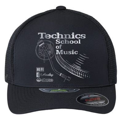 Technics School Of Music Flexfit Unipanel Trucker Cap