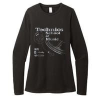 Technics School Of Music Womens CVC Long Sleeve Shirt