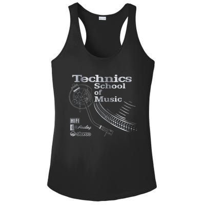 Technics School Of Music Ladies PosiCharge Competitor Racerback Tank