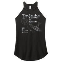 Technics School Of Music Women's Perfect Tri Rocker Tank