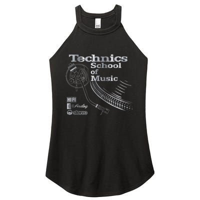 Technics School Of Music Women's Perfect Tri Rocker Tank