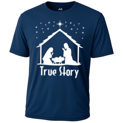 True Story Of Jesus Birth Nativity Christmas Religious Performance Shirt