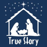 True Story Of Jesus Birth Nativity Christmas Religious Toddler T-Shirt