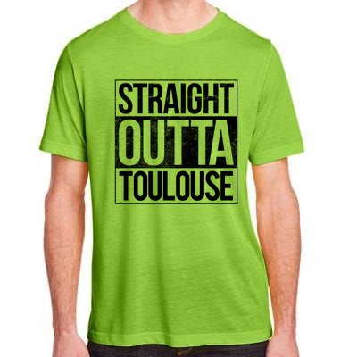 Toulouse Straight Outta Toulouse Gift Adult ChromaSoft Performance T-Shirt