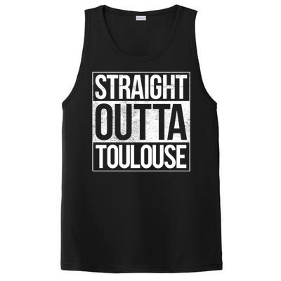 Toulouse Straight Outta Toulouse Gift PosiCharge Competitor Tank