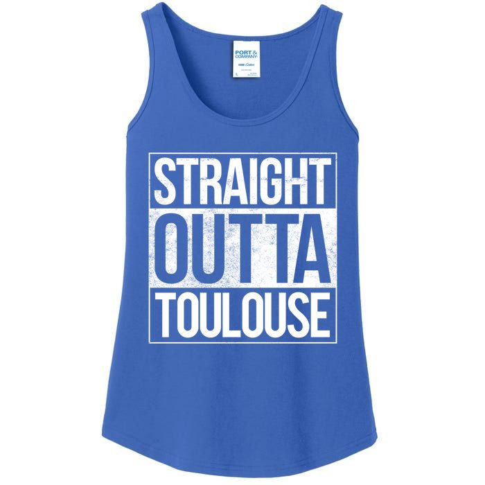 Toulouse Straight Outta Toulouse Gift Ladies Essential Tank