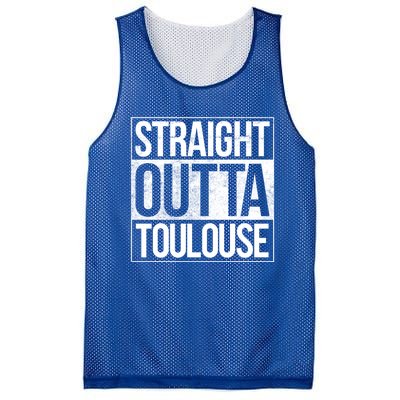 Toulouse Straight Outta Toulouse Gift Mesh Reversible Basketball Jersey Tank