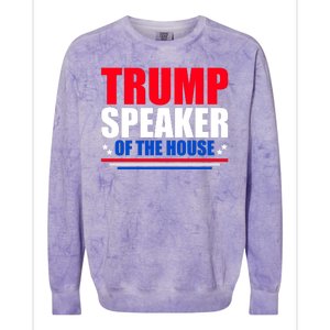 Trump Speaker Of The House Colorblast Crewneck Sweatshirt