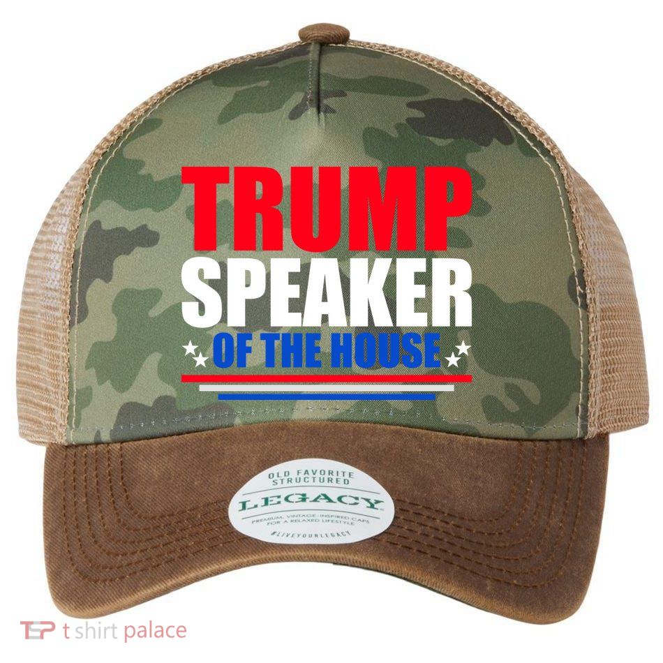 Trump Speaker Of The House Legacy Tie Dye Trucker Hat