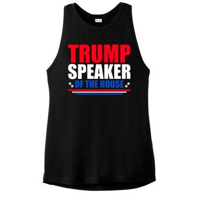 Trump Speaker Of The House Ladies PosiCharge Tri-Blend Wicking Tank