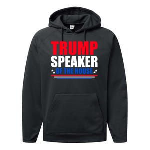 Trump Speaker Of The House Performance Fleece Hoodie