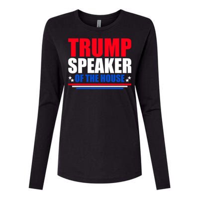 Trump Speaker Of The House Womens Cotton Relaxed Long Sleeve T-Shirt