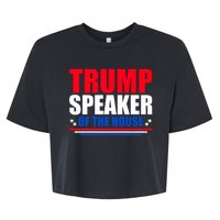 Trump Speaker Of The House Bella+Canvas Jersey Crop Tee