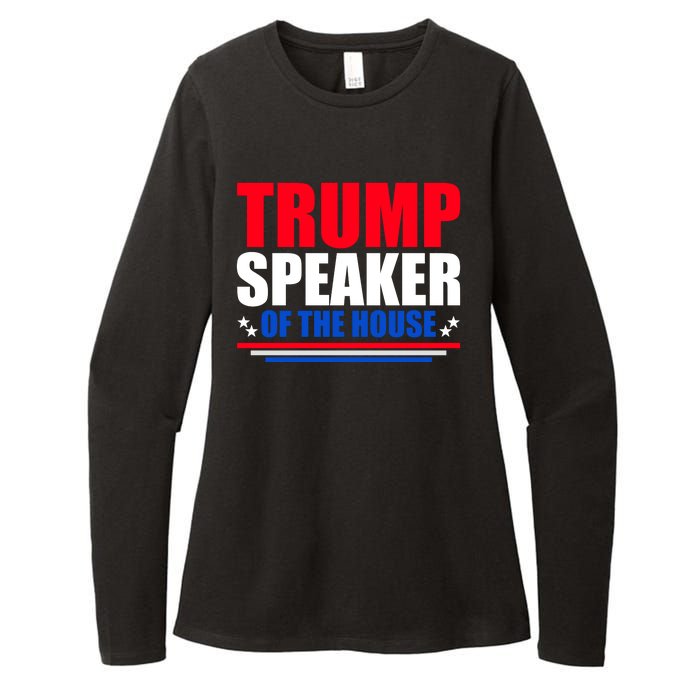 Trump Speaker Of The House Womens CVC Long Sleeve Shirt