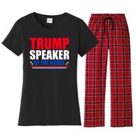 Trump Speaker Of The House Women's Flannel Pajama Set