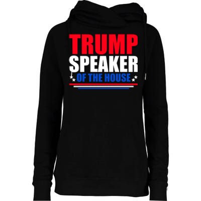 Trump Speaker Of The House Womens Funnel Neck Pullover Hood