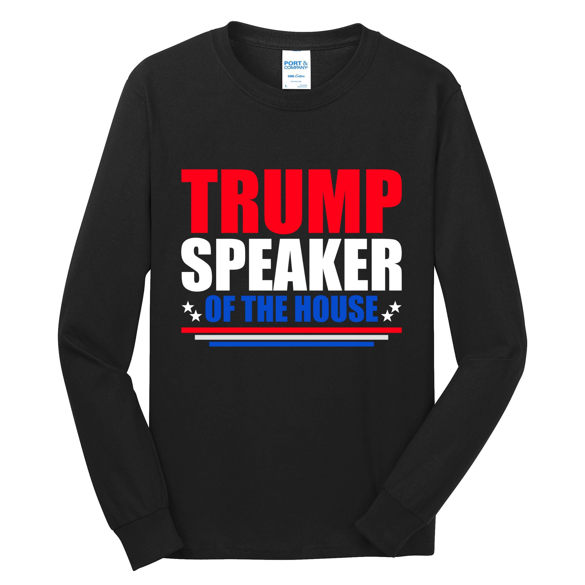 Trump Speaker Of The House Tall Long Sleeve T-Shirt