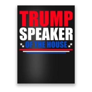 Trump Speaker Of The House Poster