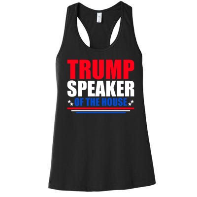 Trump Speaker Of The House Women's Racerback Tank