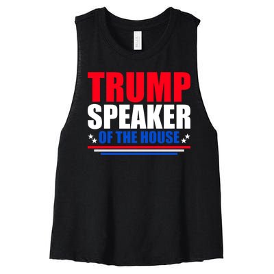 Trump Speaker Of The House Women's Racerback Cropped Tank