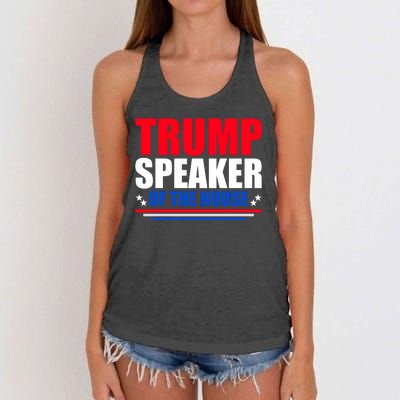 Trump Speaker Of The House Women's Knotted Racerback Tank