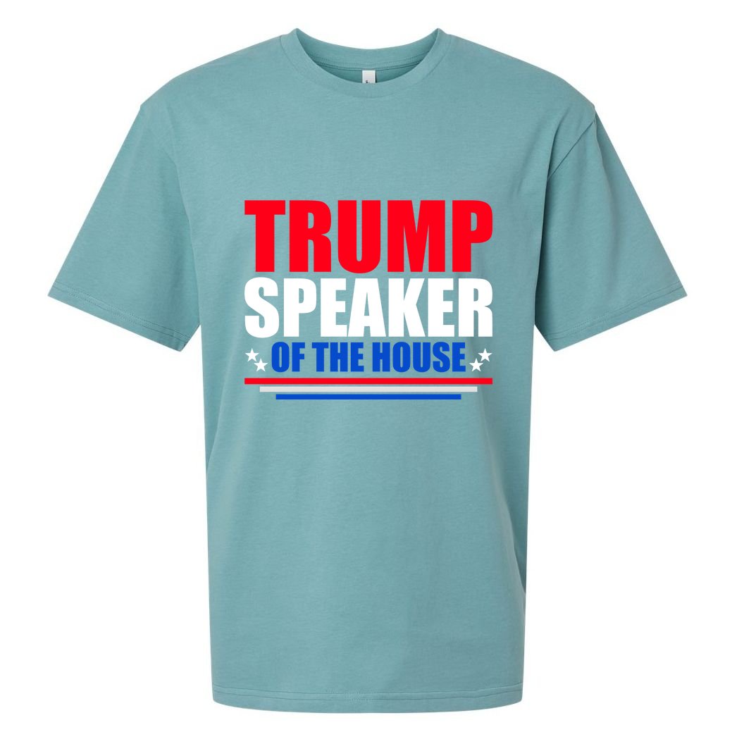 Trump Speaker Of The House Sueded Cloud Jersey T-Shirt