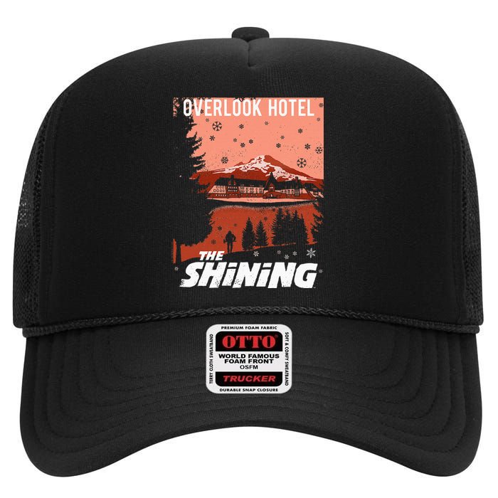 The Shining Overlook Ad High Crown Mesh Back Trucker Hat