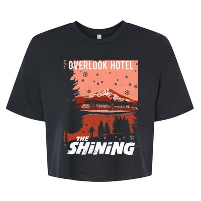 The Shining Overlook Ad Bella+Canvas Jersey Crop Tee