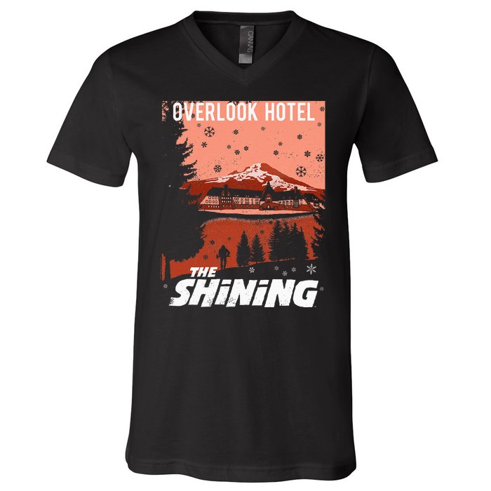 The Shining Overlook Ad V-Neck T-Shirt