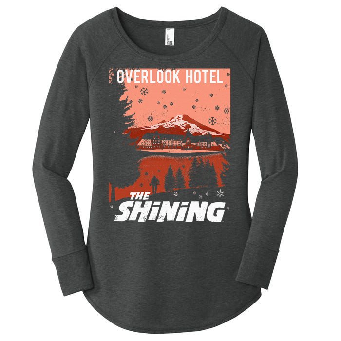 The Shining Overlook Ad Women's Perfect Tri Tunic Long Sleeve Shirt