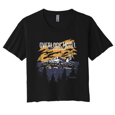 The Shining Overlook Women's Crop Top Tee