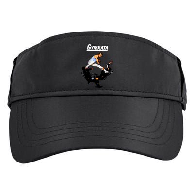 The Skill Of Gymnastics The Kill Of Karate. Adult Drive Performance Visor