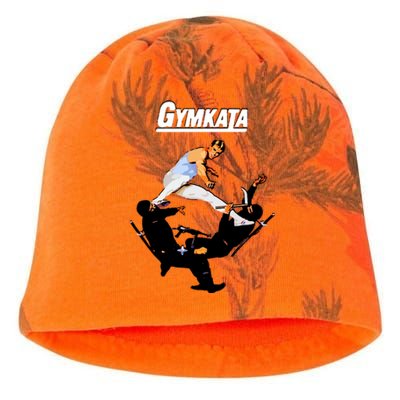 The Skill Of Gymnastics The Kill Of Karate. Kati - Camo Knit Beanie