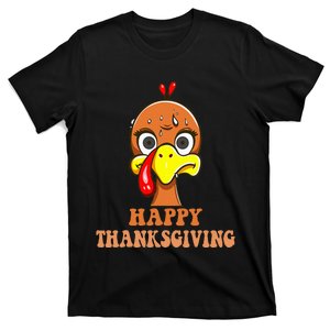 Turkey Startled on Thanksgiving Day Celebration T-Shirt