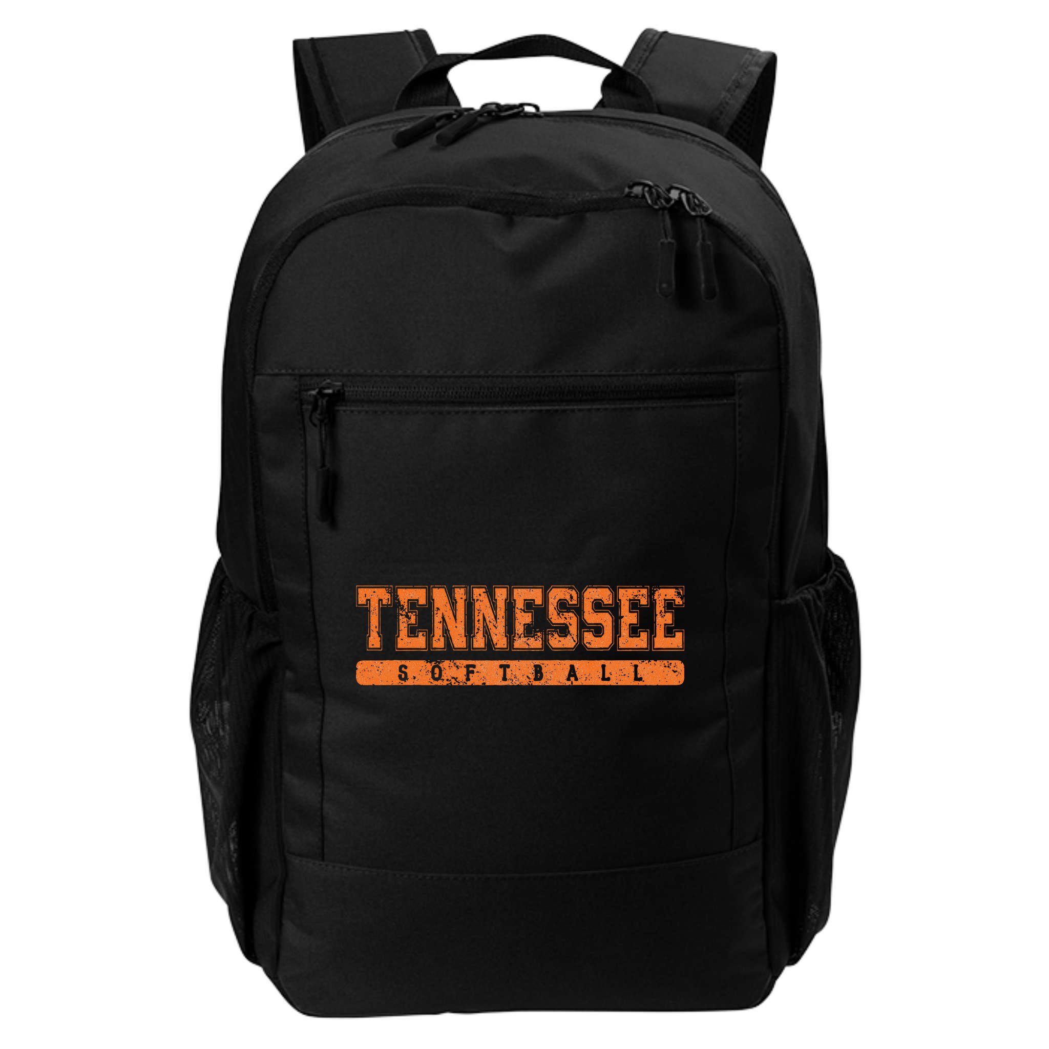 Tennessee Softball Orange Vintage Text Backpack