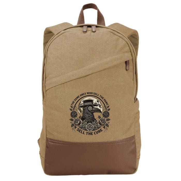 The Same Ones Who Sell The Panic Sell Cotton Canvas Backpack