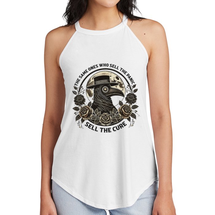 The Same Ones Who Sell The Panic Sell Women's Perfect Tri Rocker Tank