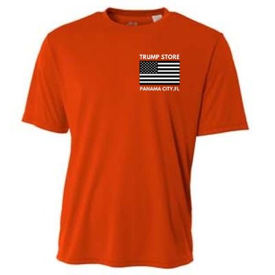 Trump Store Of Panama City Thin Blue Line Cooling Performance Crew T-Shirt