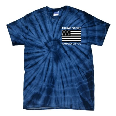 Trump Store Of Panama City Thin Blue Line Tie-Dye T-Shirt