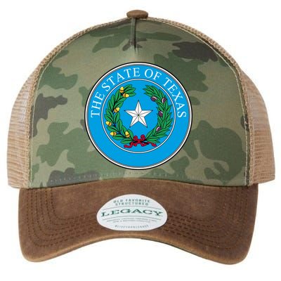 The State Of Texas Seal Legacy Tie Dye Trucker Hat