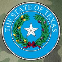 The State Of Texas Seal Legacy Tie Dye Trucker Hat