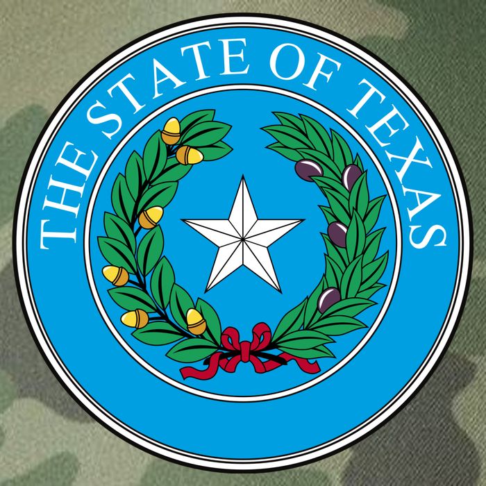 The State Of Texas Seal Legacy Tie Dye Trucker Hat