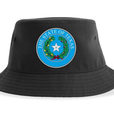 The State Of Texas Seal Sustainable Bucket Hat