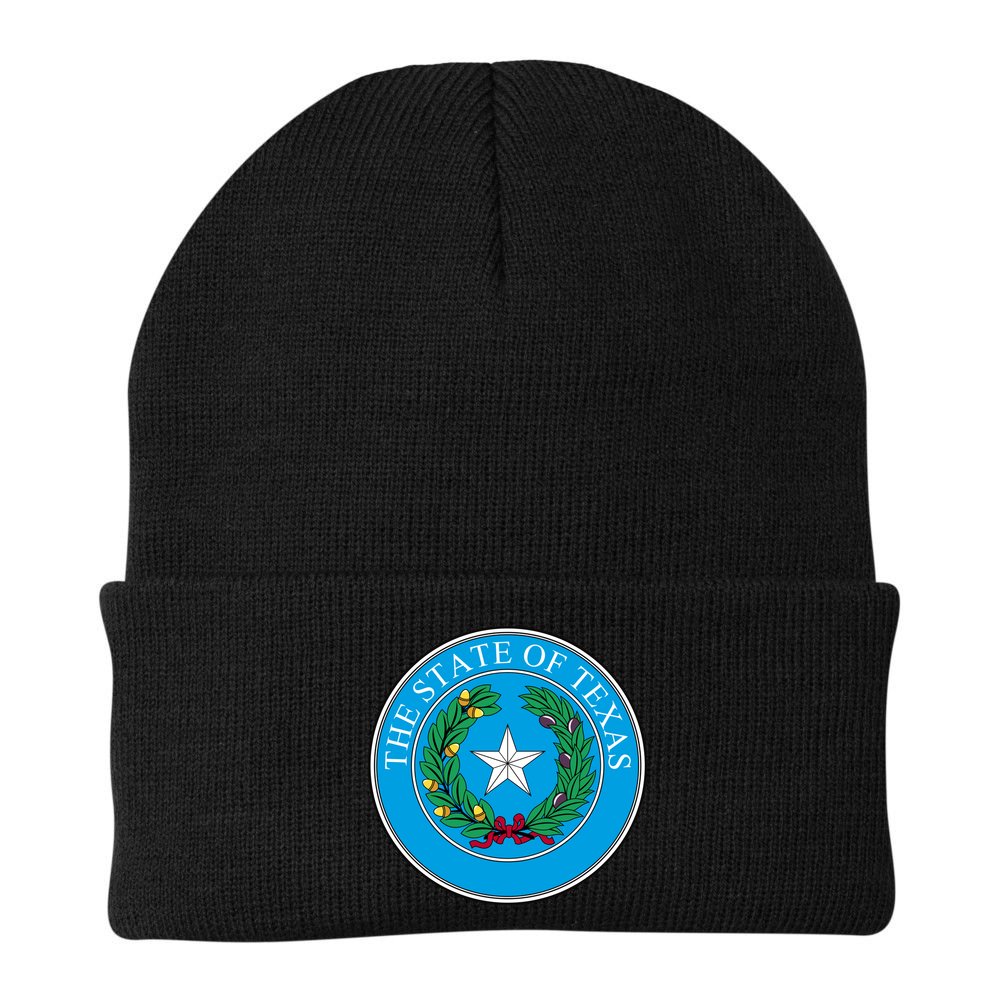 The State Of Texas Seal Beanie