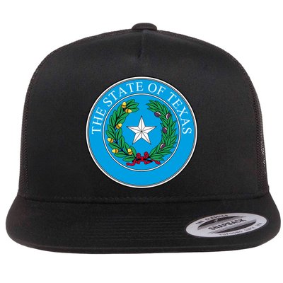The State Of Texas Seal Flatbill Hat