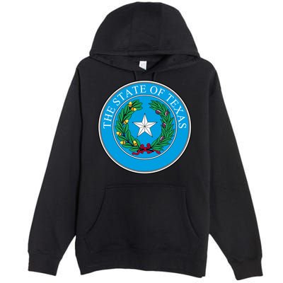 The State Of Texas Seal Premium Pullover Hoodie