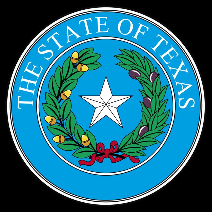 The State Of Texas Seal Poster