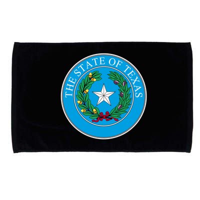 The State Of Texas Seal Microfiber Hand Towel