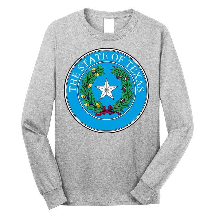 The State Of Texas Seal Long Sleeve Shirt