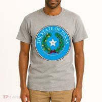 The State Of Texas Seal Tall T-Shirt